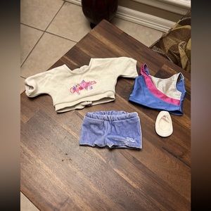 American Girl Doll Truly Me Gymnastics Outfit